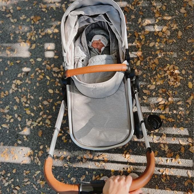 Mompush Ultimate2 Baby Stroller, Premium Convertible Full-Size Stroller - Image 8
