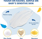 Triple Paste Diaper Rash Cream and Spatula Bundle - 8 oz Zinc Oxide Ointment - Image 2