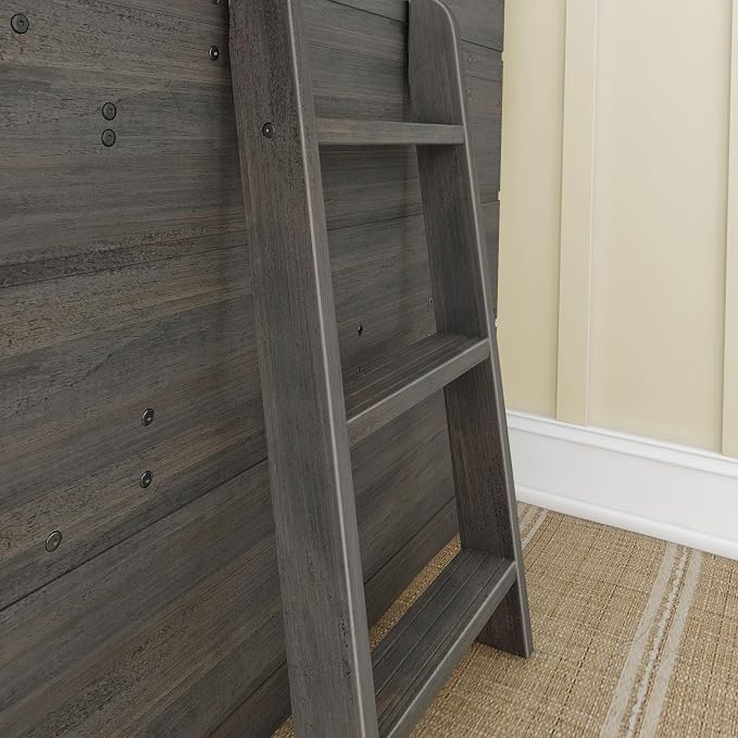 Max & Lily Modern Farmhouse Twin Low Loft Bed - Image 6