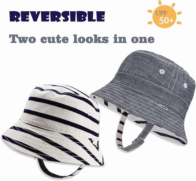 Keepersheep Baby Baseball Cap Infant Sun Hat, Cotton Knit - Image 4