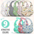 BPA-Free Silicone Baby Bibs - Image 8