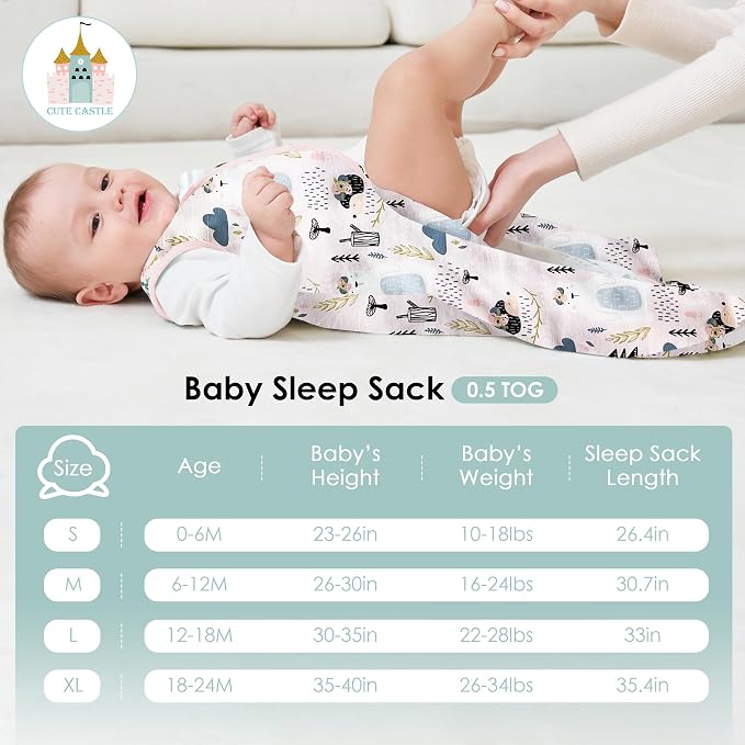 Cute Castle Baby Sleep Sack 18-24 Months - Image 4