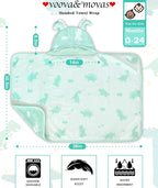 VOOVA & MOVAS Thick Baby Hooded Bath Towel - Image 2