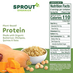 Sprout Organic Baby Food Pouches Stage 3 Plant Powered Protein, Butternut - Image 2