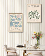 KensTro Framed Wall Art, Sage Matisse Wood Canvas Wall Art, 12x16in Henri - Image 7