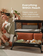 HARPPA Cuddly Bassinet, 2 in 1 Baby Bassinet - Image 4
