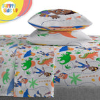 Sunny Side Up Kids Comforter Set Includes Sheets and Pillow Covers - Image 5