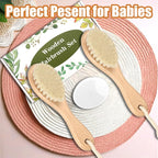 Wooden Baby Hair Brush and Comb Set - Image 7