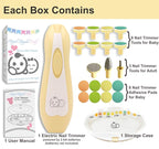 Baby Nail Trimmer 21 in 1, Usage Labeled Case & 13 Extra Replacement Tools - Image 3