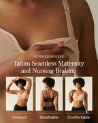 Kindred Bravely Tatum Seamless Sweetheart Bralette Nursing Bras - Image 3