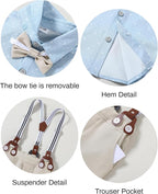nilikastta Toddler Baby Boy Clothes Suit Gentleman Wedding Outfits Formal Dress - Image 4