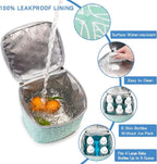 Breast Milk Cooler Bag with Ice Pack Fits 4 Baby Bottles Up to 9 Ounce - Image 4