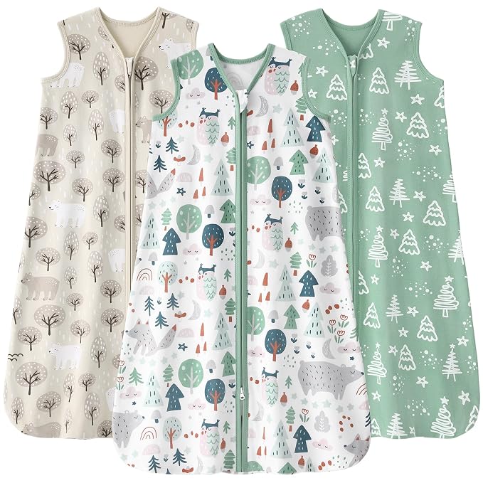 Baby Sleep Sack 18-24 months, 100% Cotton Sleeping Sack by FIEMOL