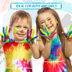 SATINIOR 2 Pieces Kids Art Smock Toddler Apron Waterproof Painting Artist Apron - Image 4