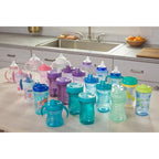 NUK Learner Cup, 10 oz, 2 Pack, 8+ Months – BPA Free, Spill Proof Sippy Cup - Image 6