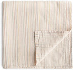 mushie Muslin Baby Swaddle Blanket | 100% Organic Cotton by mushie