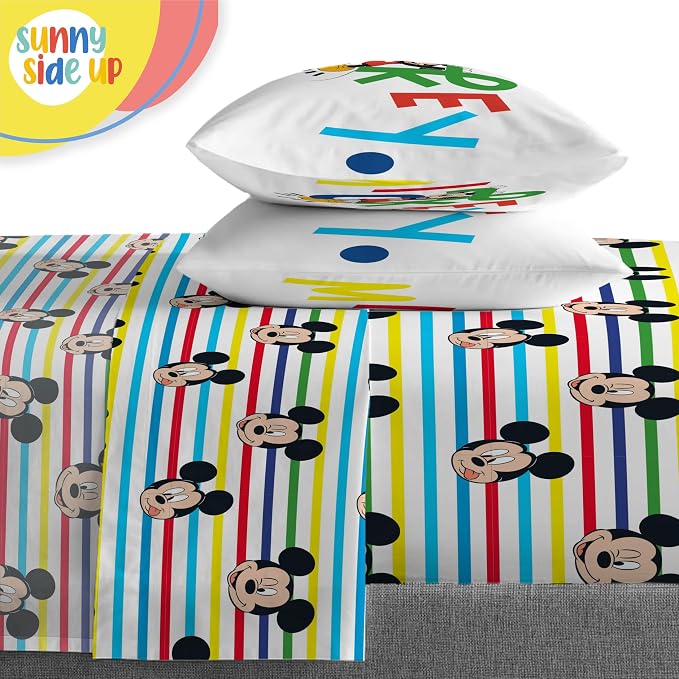 Sunny Side Up Disney Mickey Mouse Full Comforter Set - Image 5