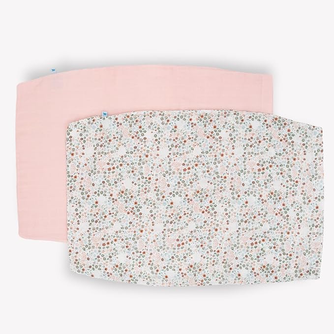 Little Unicorn Standard Pillowcase 2 Pack | Super Soft & Breathable Muslin - Image 2