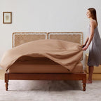 Bedsure Full Size Bed Sheets, Cooling Sheets, Rayon Derived from Bamboo - Image 6