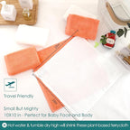 Baby Washcloths 12 Pack, 10x10 inch Small Wash Cloths - Image 6