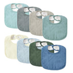 JELLYMONI Muslin Baby Bibs 8 Pack Baby Bandana Drool Bibs by JELLYMONI