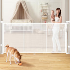 Retractable Baby Gates for Stairs by Pravoluxmax