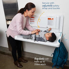 ECR4Kids Horizontal Wall-Mounted Changing Station, Baby Changer - Image 4