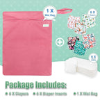 wegreeco Cloth Diapers 6 Pack - Image 7