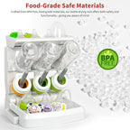 Baby Bottle Drying Rack for 6 Bottles, Vertical Cup Drying Holder, Space Saving - Image 7