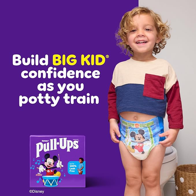 Pull-Ups Boys' Potty Training Pants, Size 2T-3T Training Underwear - Image 4