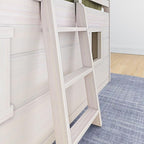 Max & Lily Modern Farmhouse Twin Low Loft Bed - Image 7