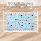 UOMNY Crib Sheet, Cat Crib Sheets Baby Sheet - Image 6