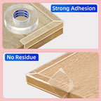 Clear Soft Corner Protectors for Furniture Strip, 0.8in x9.84FT, Sharp Edge & - Image 3