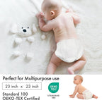 RUVANTI Unisex Birdseye Flat-Fold Cloth Diapers - Image 4