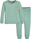 moimoln 6M-8Y Modal Cotton Solid Soft Breathable Baby Toddler Boys Girls Snug by moimoln