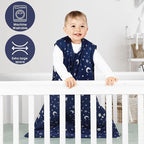 3 Pack Baby Sleep Sack 0-6 Months 100% Rayon Cotton Baby Sleeping Bag 2-Way - Image 3