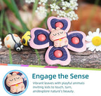 LiKee Strong Suction Cup Fidget Rotating Sensory Bath Toys - Image 4