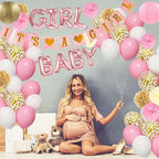 Ouddy Party Pink Baby Shower Decorations - Image 5