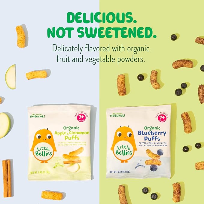 Little Bellies Organic Puffs Variety Pack - Image 5