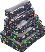 TSA Approved 5-Piece Diaper Bag Organizer Pouch Set Clear Waterproof TPU Kids - Image 6