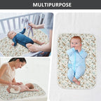 Baby Diaper Changing Pad, 21 5/8" x 31.5" Waterproof Changing Pad Liners - Image 6