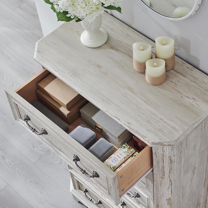 T4TREAM Farmhouse 5 Drawers Dresser - Image 3