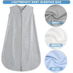 3 Pack Baby Sleep Sack 3-6 Months 100% Rayon Cotton Baby Sleeping Bag 2-Way - Image 4