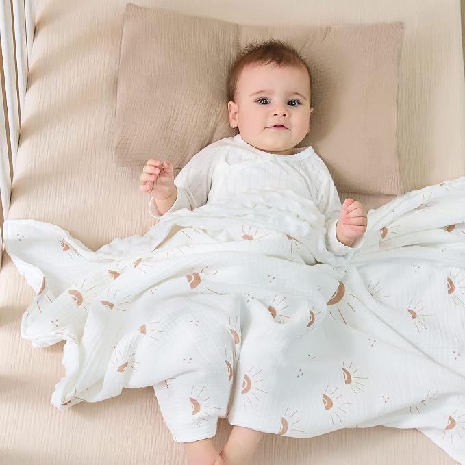 JELLYMONI 2 Pack Muslin Toddler Pillowcase - Image 7