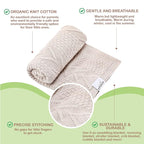 Organic Cotton Baby Blanket - Image 4