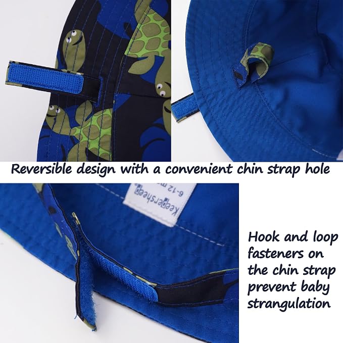 Keepersheep Baby Baseball Cap Infant Sun Hat, Cotton Knit - Image 4