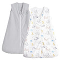 PHF Warm Micro-Fleece Baby Sleep Sack 6-12 Months, Soft Baby Wearable Blanket by PHF