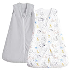 PHF Warm Micro-Fleece Baby Sleep Sack 6-12 Months, Soft Baby Wearable Blanket by PHF