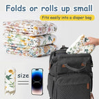 Baby Diaper Changing Pad – 31.5" x 21.5" Extra Large Waterproof Absorbent - Image 5