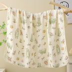 Muslin Bamboo Viscose Baby Blanket, Ultra Soft All-Purpose Unisex 43 x 43 inches - Image 5